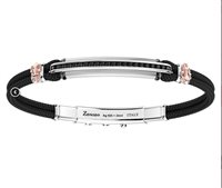 Bracelet Zancan Man Regata in Silver ESB266-NE - ESB266-NE